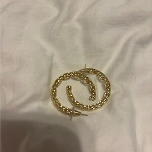 Kendra Scott gold Hoop Earrings